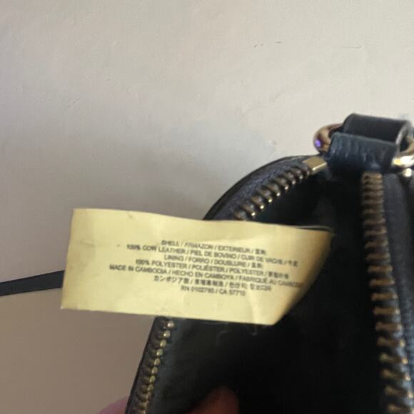 Kate Spade Blue Wellesley Hanna Leather Crossbody Handbag Shoulder Bag Purse - Picture 8 of 11